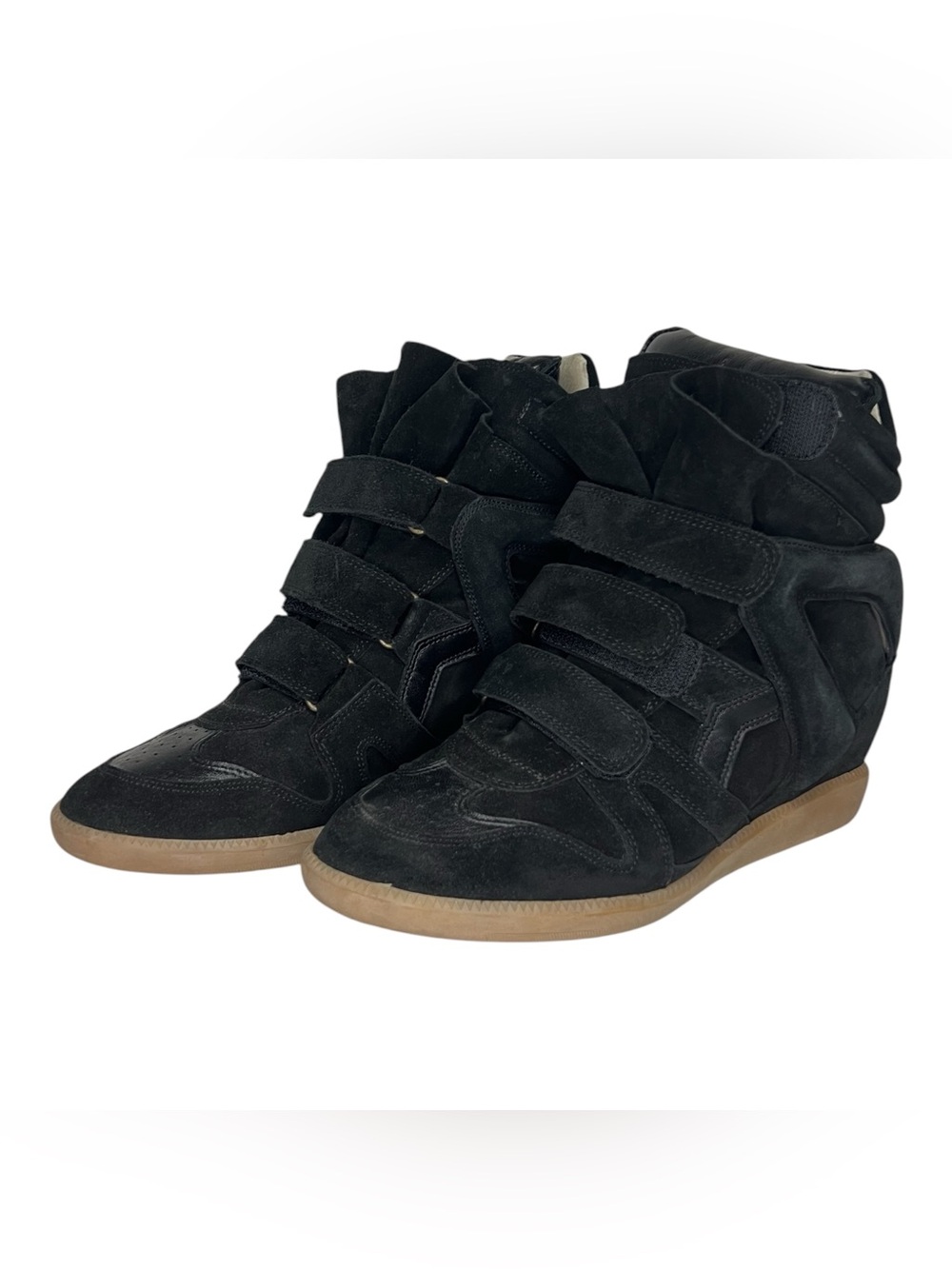 Isabel Marant Bekett Suede Hi-Top Sneaker